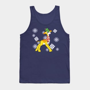 Jeff the Giraffe Christmas Tank Top